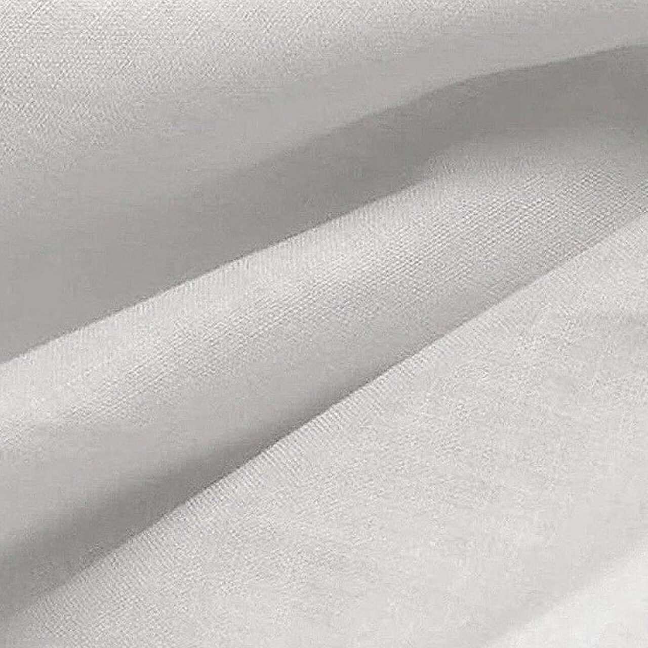 Extra Wide 100% Cotton Muslin Fabric Bleached White Heavy Duty 120 Inch Wide